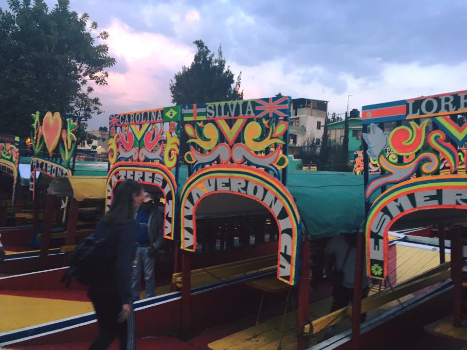 Euphoric Threads' Euphoric Escapades in Mexico City. Bazaar del Sabado. Vibrantly coloured Xochimilco trajineras