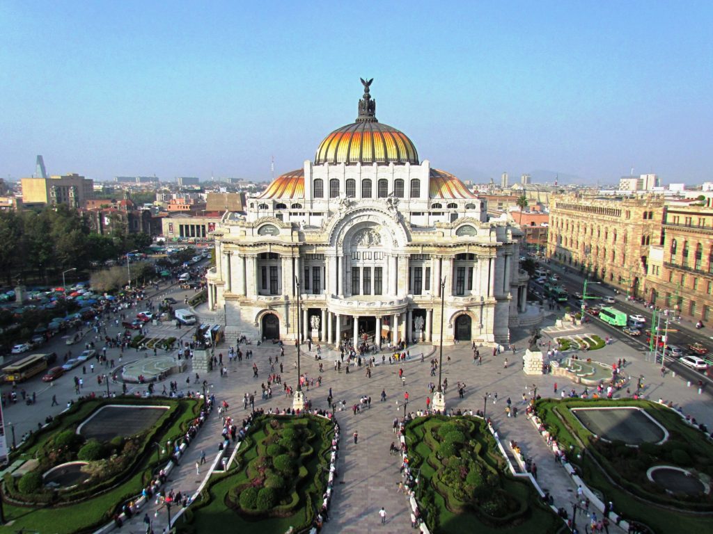 Euphoric Threads' Euphoric Escapades in Mexico City. Palacio de Bellas Artes 