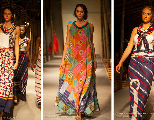 Euphoric Threads designer Laura Griffith at Sri Lanka Design Festival