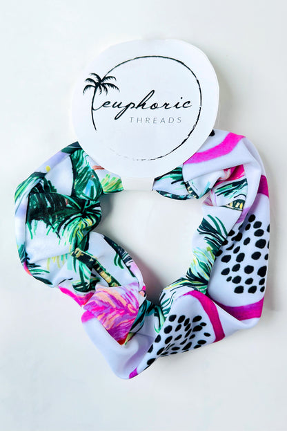 Euphoric Threads Eco Fashion for the Waves and Raves - Sustainable Handmade Swimwear and Surfwear - SCRUNCHIES