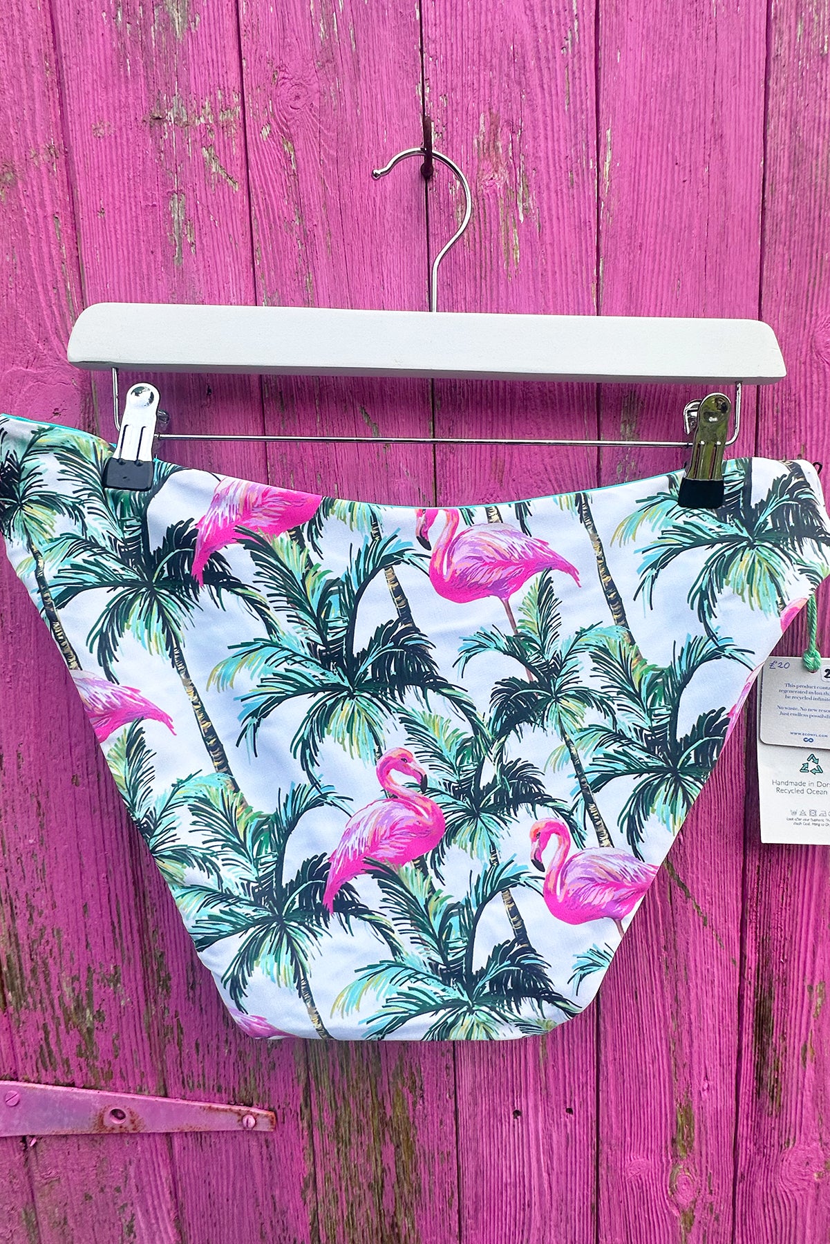 LET'S FLAMINGO! Reversible CORA Bikini Bottoms