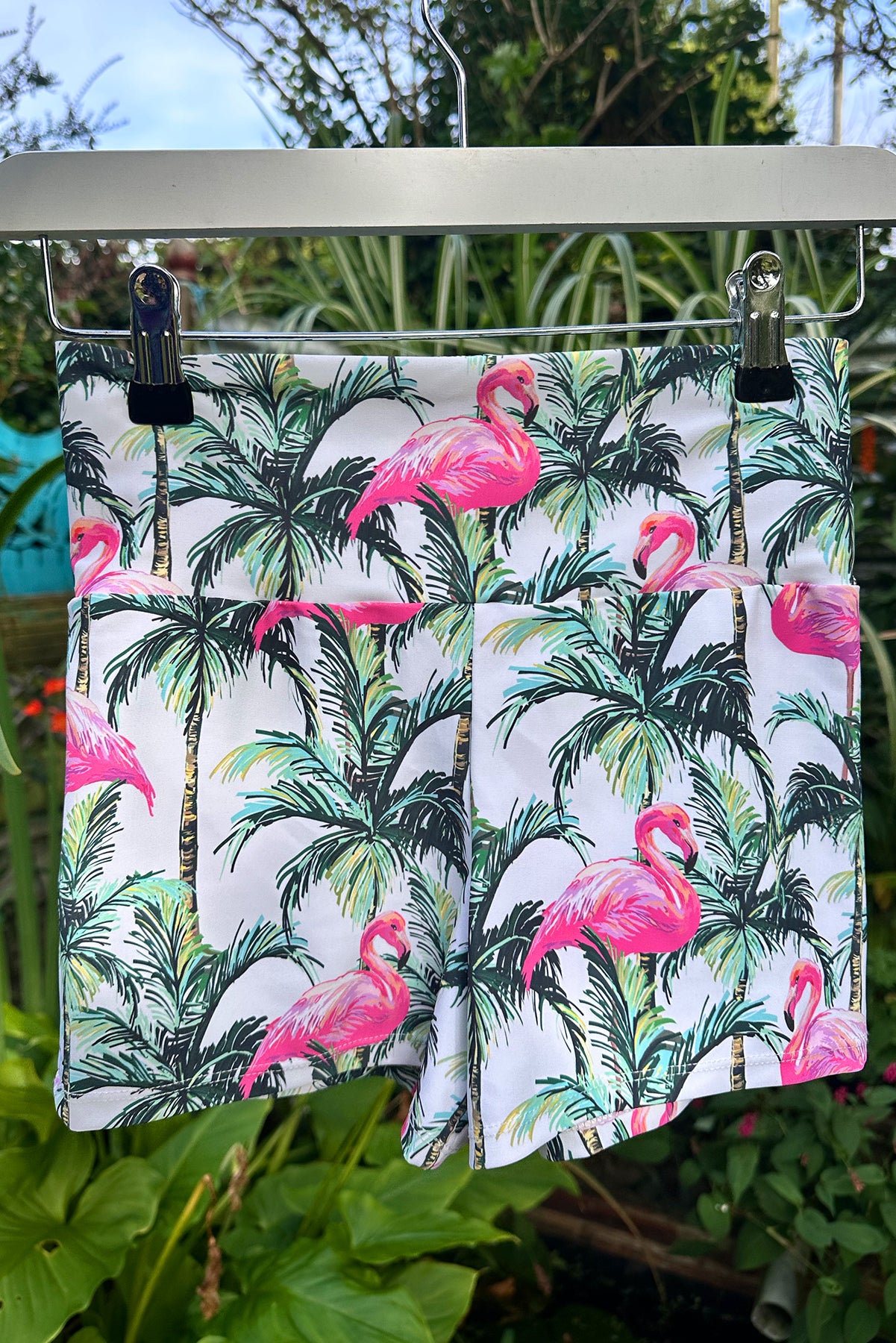 LET’S FLAMINGO! Surf Shorts sample - Size UK 8