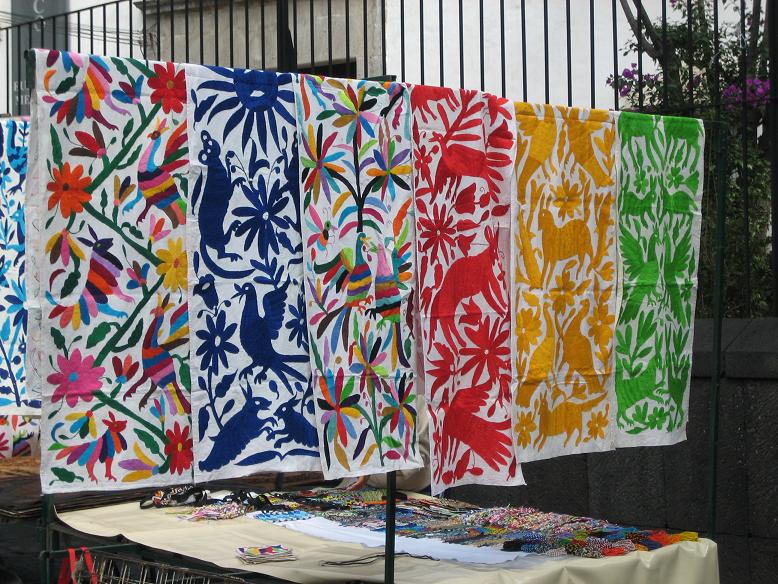 Euphoric Threads' Euphoric Escapades in Mexico City. Gorgeous appliqued fabrics for sale