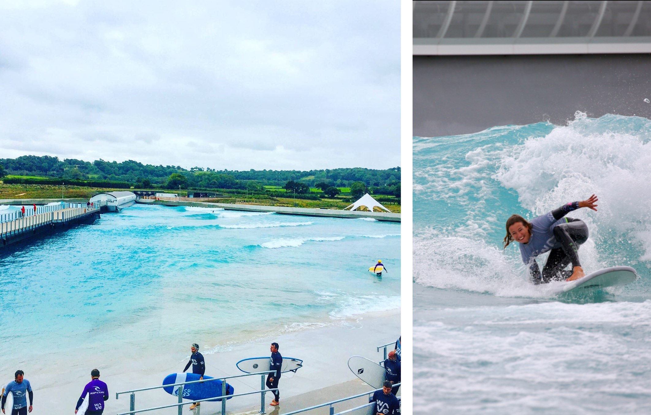 The Wave wavegarden Wave Pool Surf Parkin Bristol - The Wave surfing review by Euphoric Threads