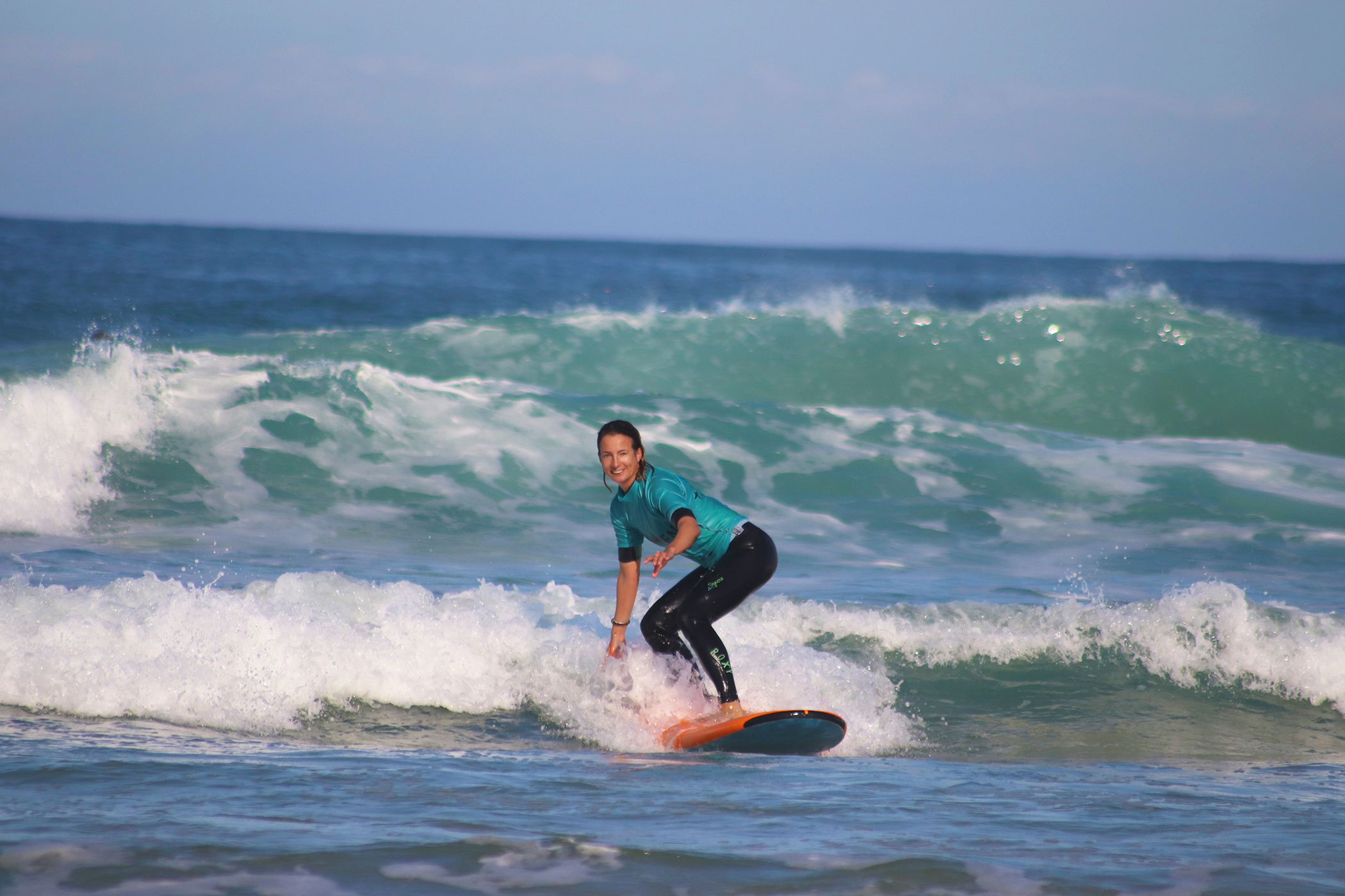 Euphoric Threads X Women + Waves Newquay surf coaching weekend