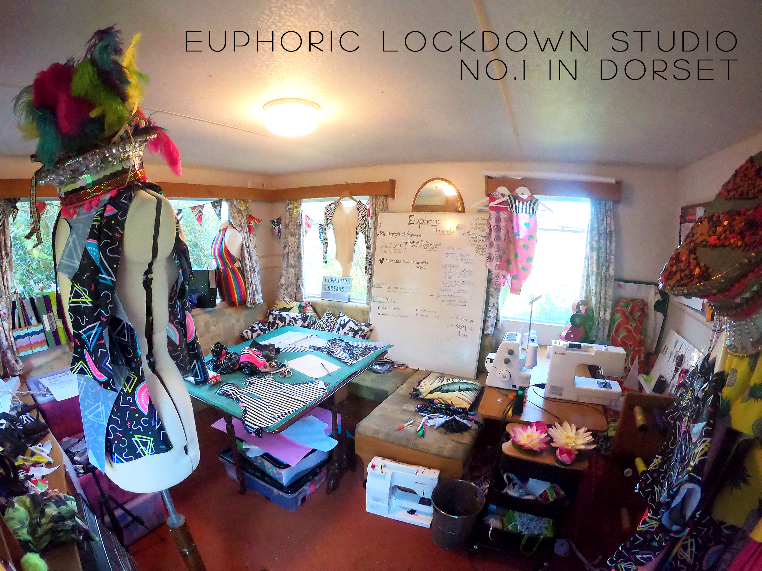 Euphoric Threads - Lockdown Studio - Eco Fashion for the waves and raves