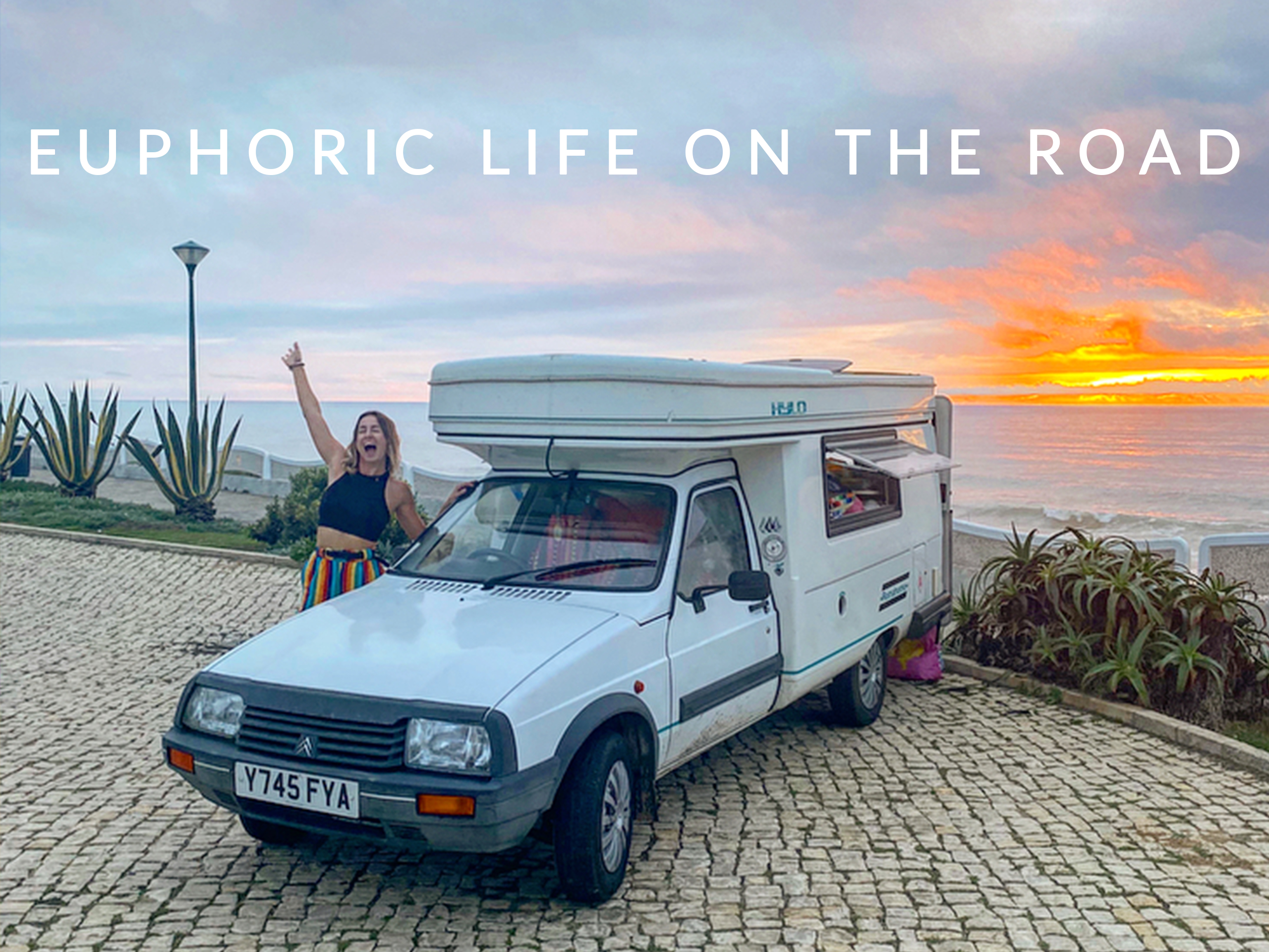 Euphoric Threads - Van Life lockdown on the road 2.0 - eco fashion for the waves and raves