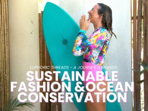 Paddleboarding fashion! SUP UK - Euphoric Threads - Handmade eco-fashion for the Waves and Waves - small batch fashion - tropical prints - pura vida costa rica - Womens eco-friendly bright colourful cap sleeved surfsuit.